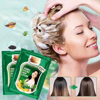 💕Plant Bubble Hair Dye Shampoo