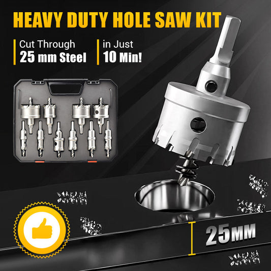 🎄🎅Christmas special offer🔥- Carbide-Tipped Hole Cutter for Metal