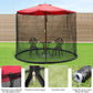 💪Patio Umbrella Mosquito Net💪 Keeps mosquitoes at bay and decorates the yard