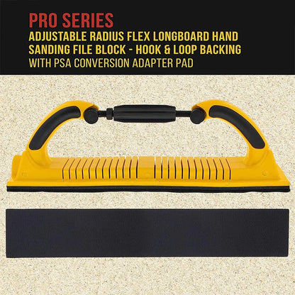 🔥HOT SALE 50% OFF🔥Adjustable Radius Flex Longboard Hand Sanding File Block Hand Grinder