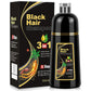 🔥3-IN-1 BLACK HAIR DYE SHAMPOO (AYURVEDIC NO SIDE EFFECT)