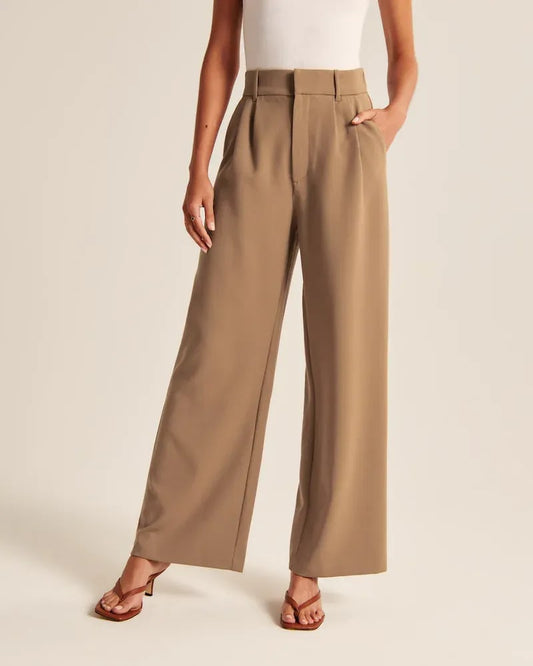 50% OFF🏆The Effortless Tailored Wide Leg Pants