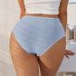 ⏰PAY 1 GET 4 PCS⏰Mid-waist quick-drying invisible ice silk panties