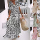 Women's Casual Floral Swing Dress Summer Dress