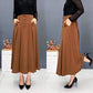 🎁Fall High-waist Draping Casual Pleated Skirt