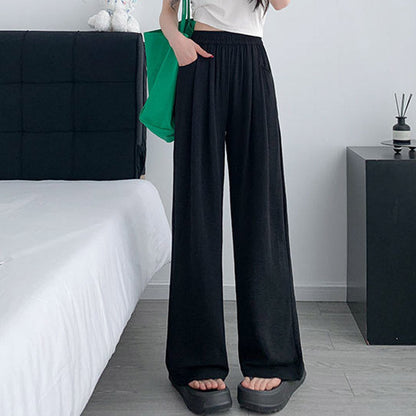 💥Limited time 50% OFF🔥Women's Summer Lightweight Elastic-Waist Wide-Leg Pants