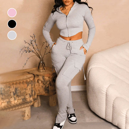 💕Hot Sales & Free Shopping💕  Women's Slim Fit Casual Sport 2-Piece Set