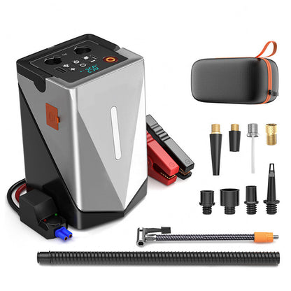 🔥Hot Sale 50% OFF🔥Multifunctional Jump Starter with Air Pump & Blower