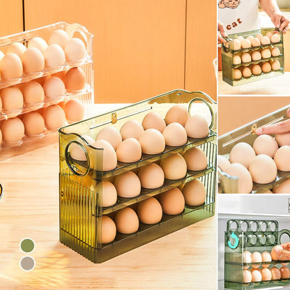 💥50% OFF🥚Automatic flip egg storage box