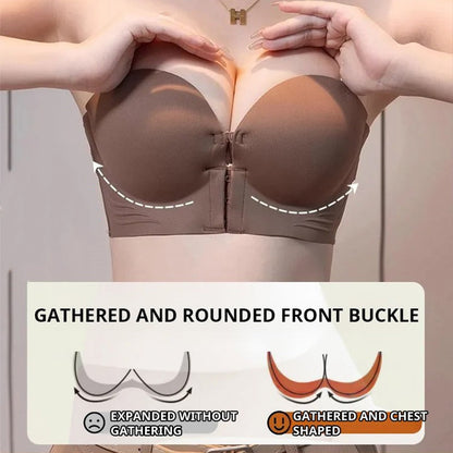 🥰Hot Sale 50% OFF👙Women's Non-Slip Front Closure Strapless Bra