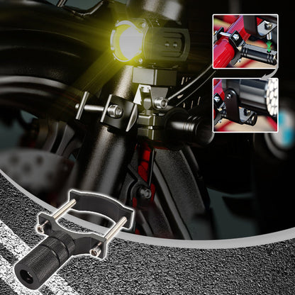 🔥Hot Sale 50% OFF🔥Universal Motorcycle Light Mounts Brackets Set