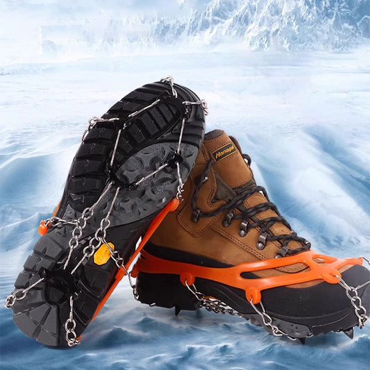 ❄️Hot Sale 50% OFF🔥Outdoor Anti-Slip Crampons for Hiking Boots & Shoes❄️